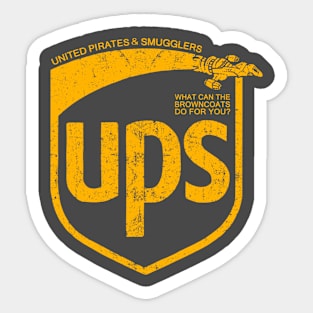 United Pirates and Smugglers Sticker